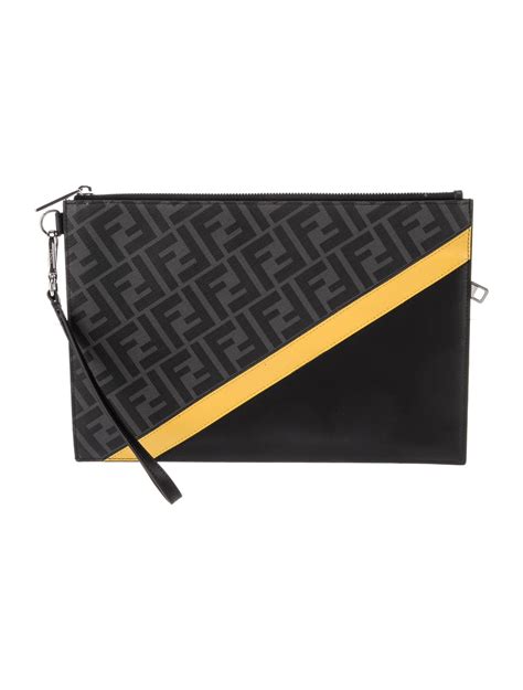 fendi diagonal clutch|fendi clutch for sale.